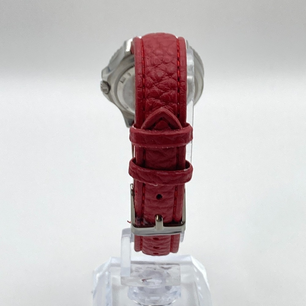 Croton Women's Watch 29mm Silver Tone Coke Bezel Date Diver Style New Battery - Picture 7 of 16